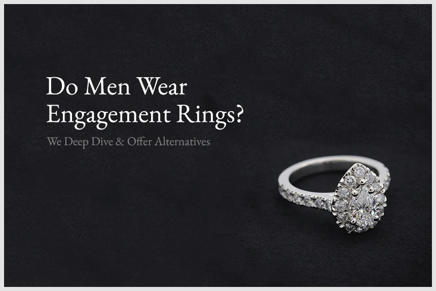 do men wear engagement rings title
