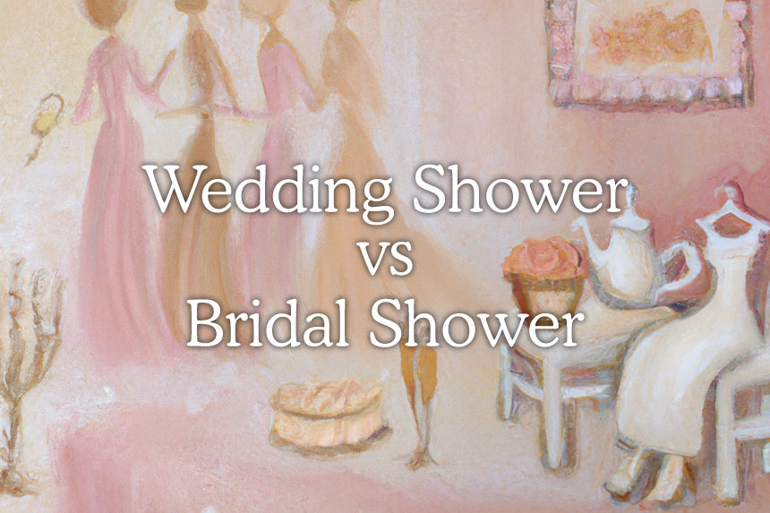 wedding shower vs bridal shower port