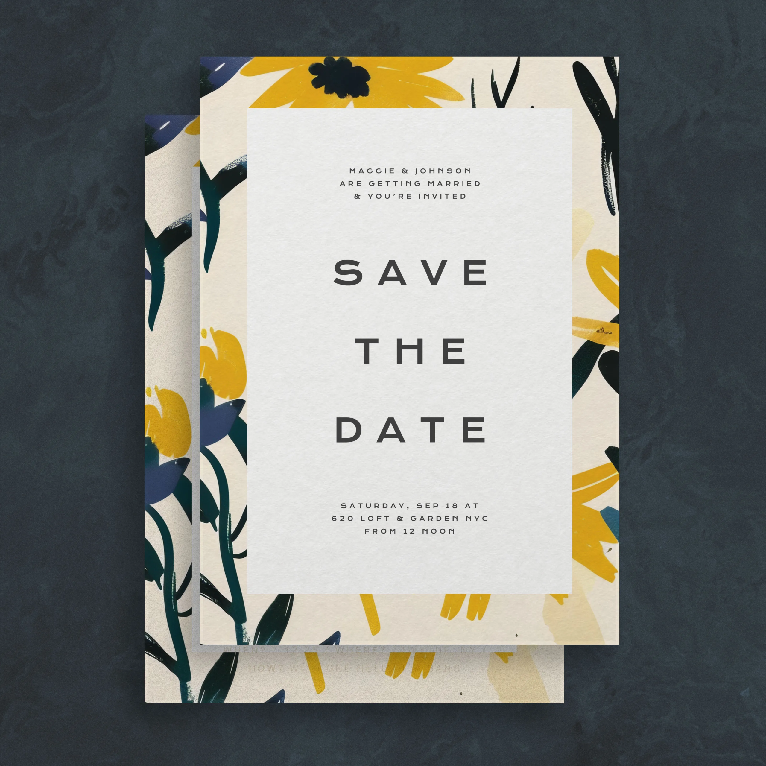 Giverny Collection Save The Date - Image 2