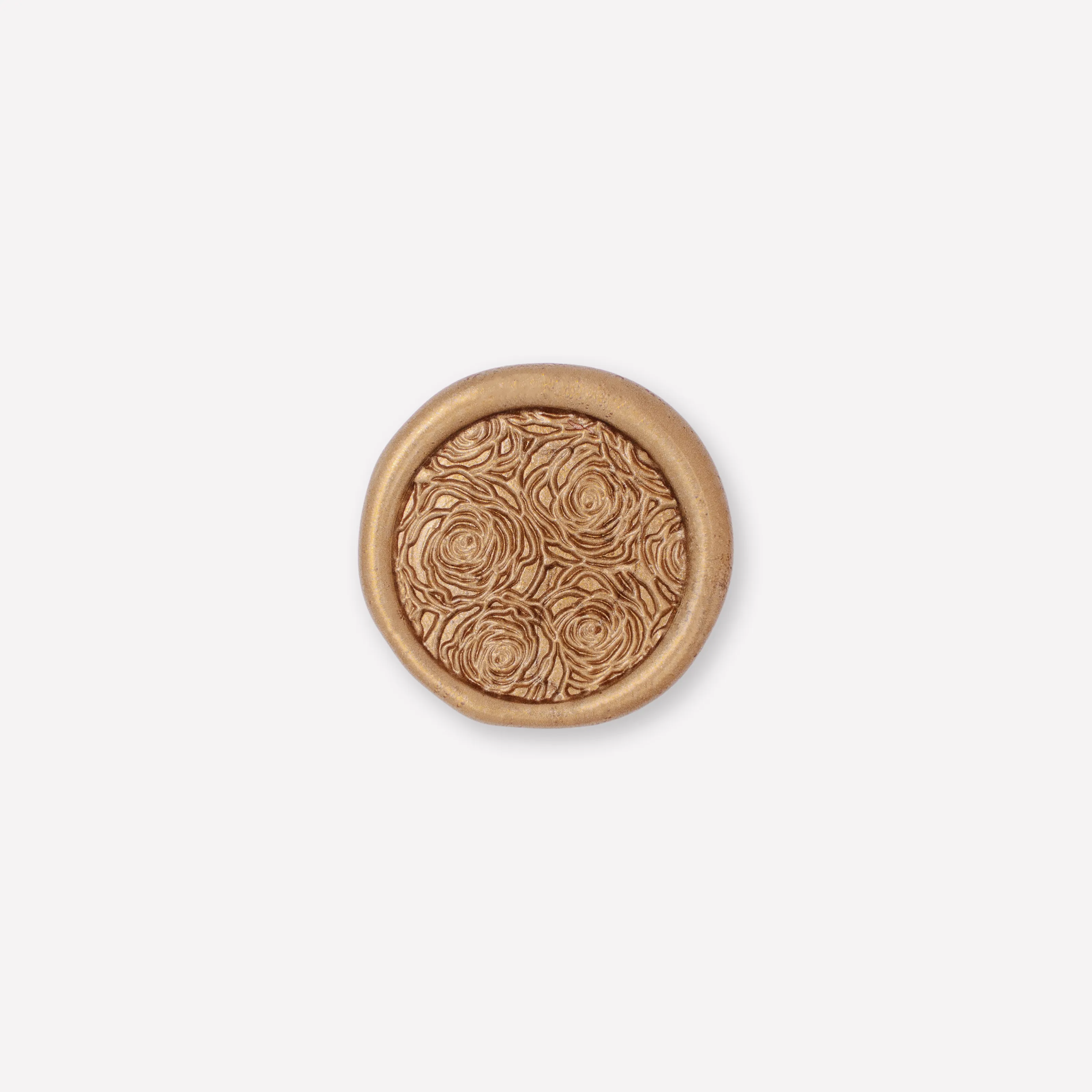 rose pattern wax seal