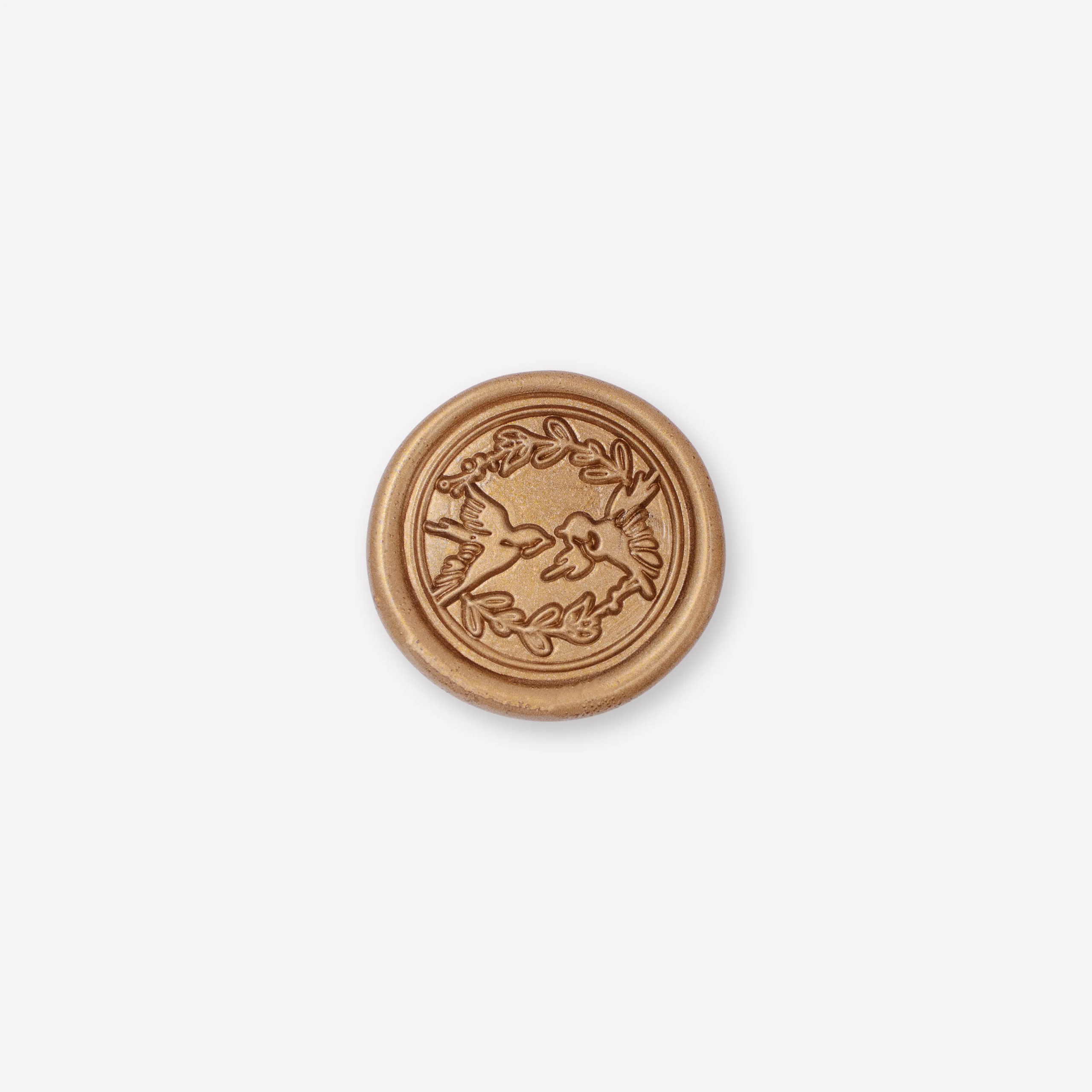 two birds wax seal