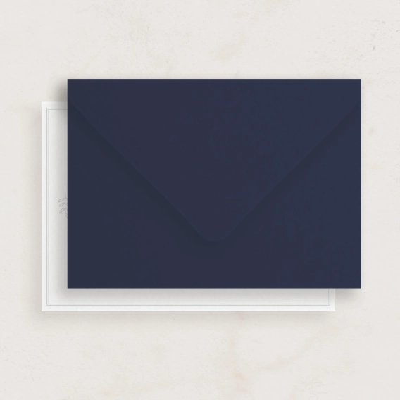 navy blue envelope