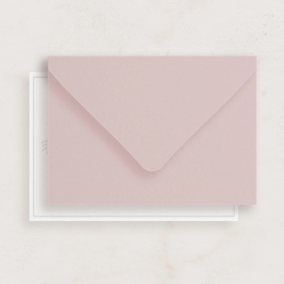 soft pink envelope