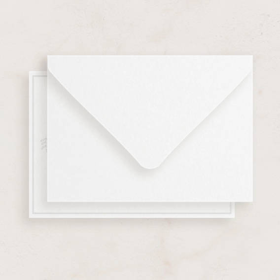 clean white envelopes