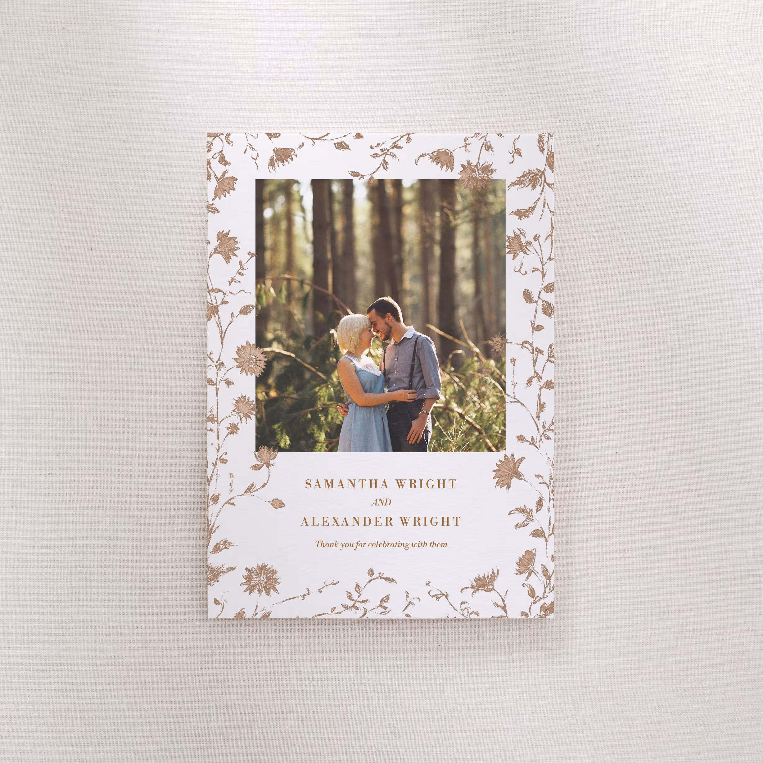 Cassis Thank You Card (Folded or Flat)