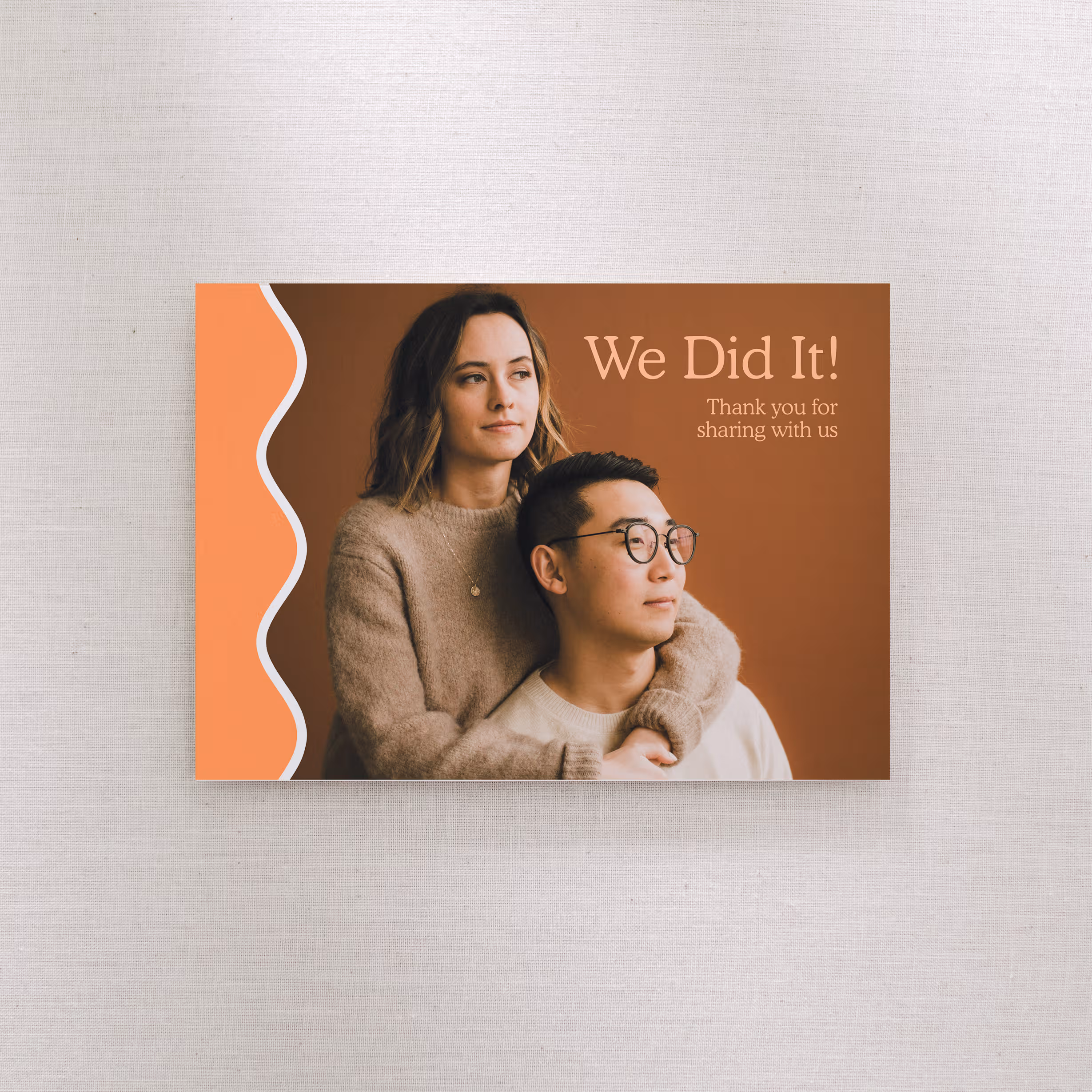Colma Thank You Card (Folded or Flat)
