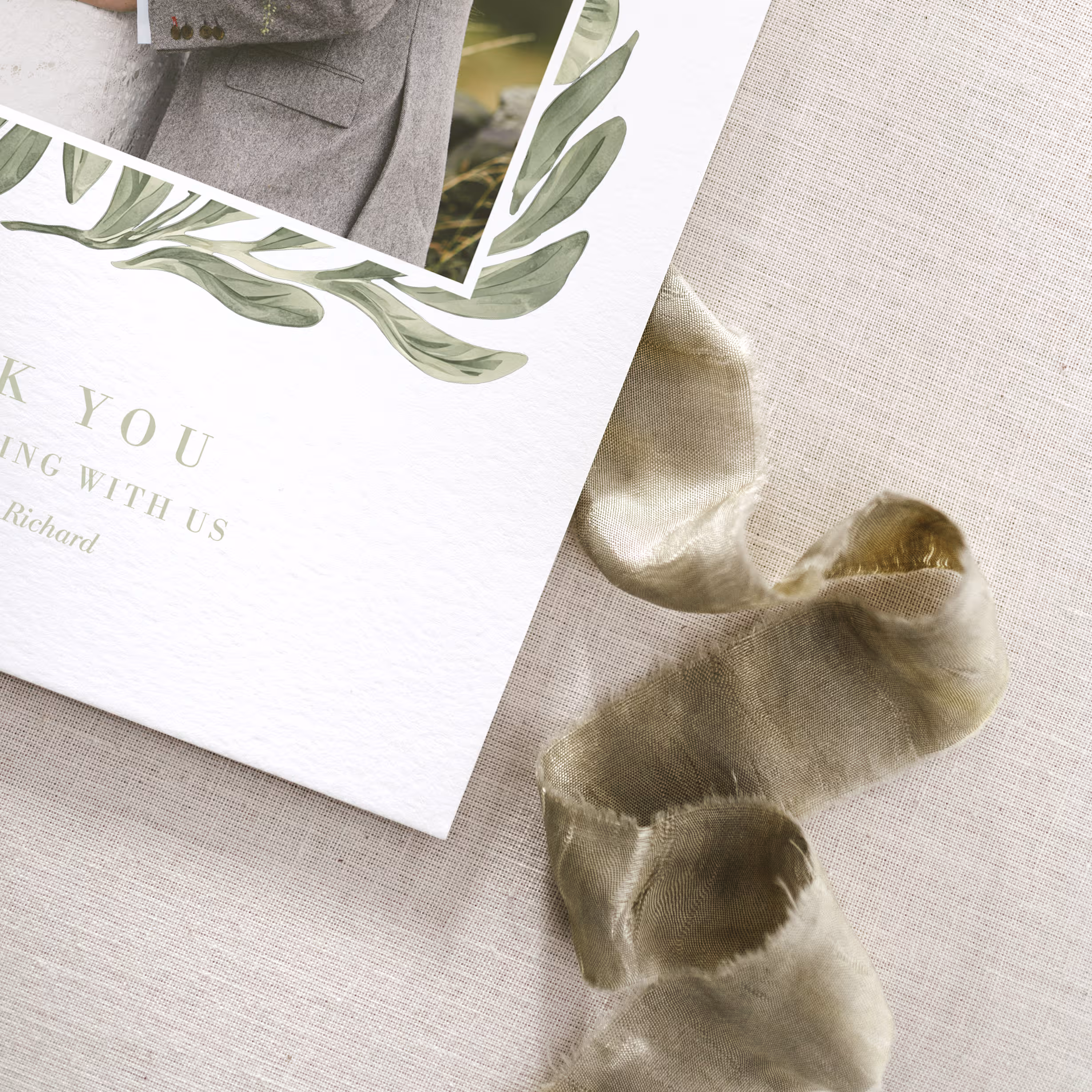 Monreale Thank You Card (Folded or Flat) - Image 4