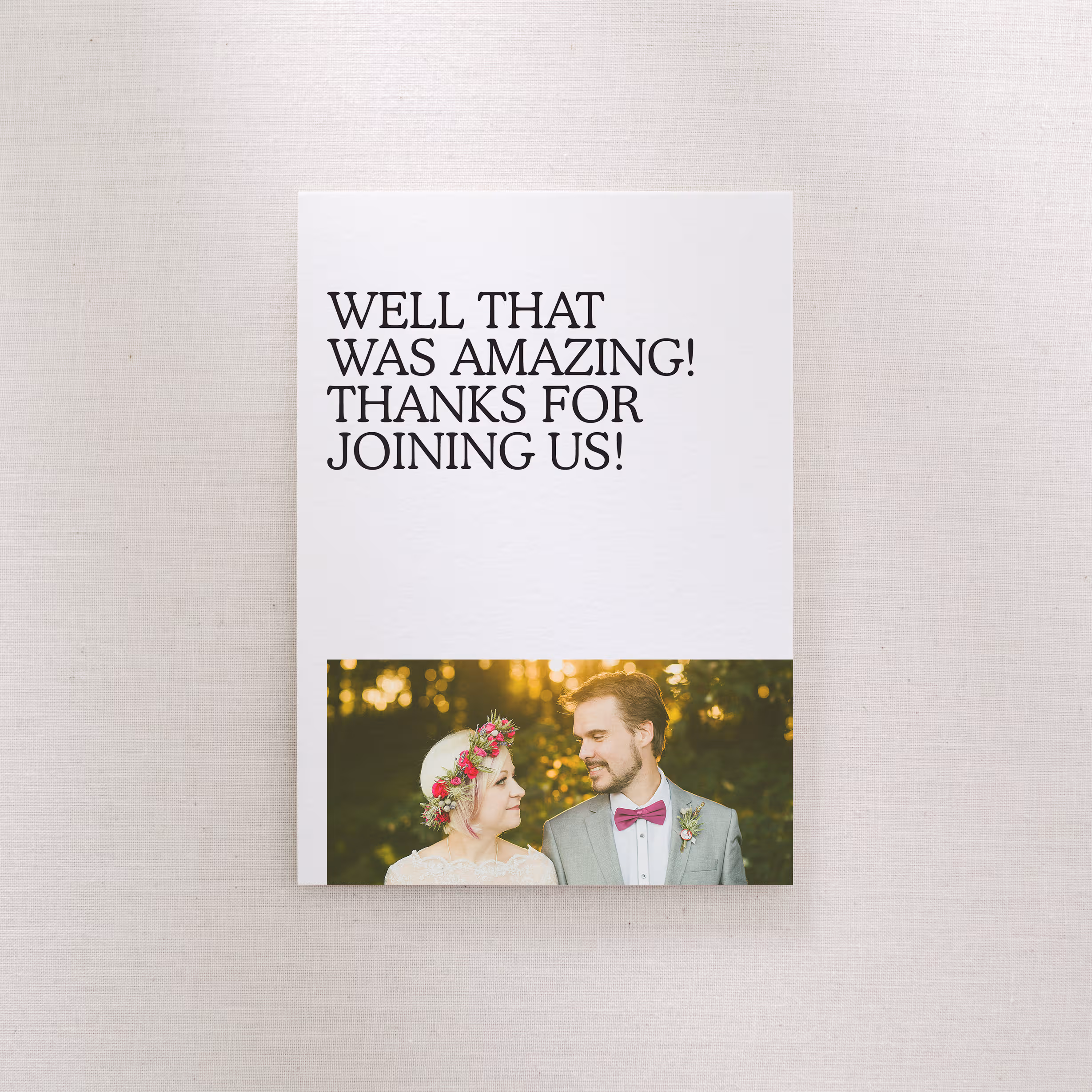 Portland Thank You Card (Folded or Flat)