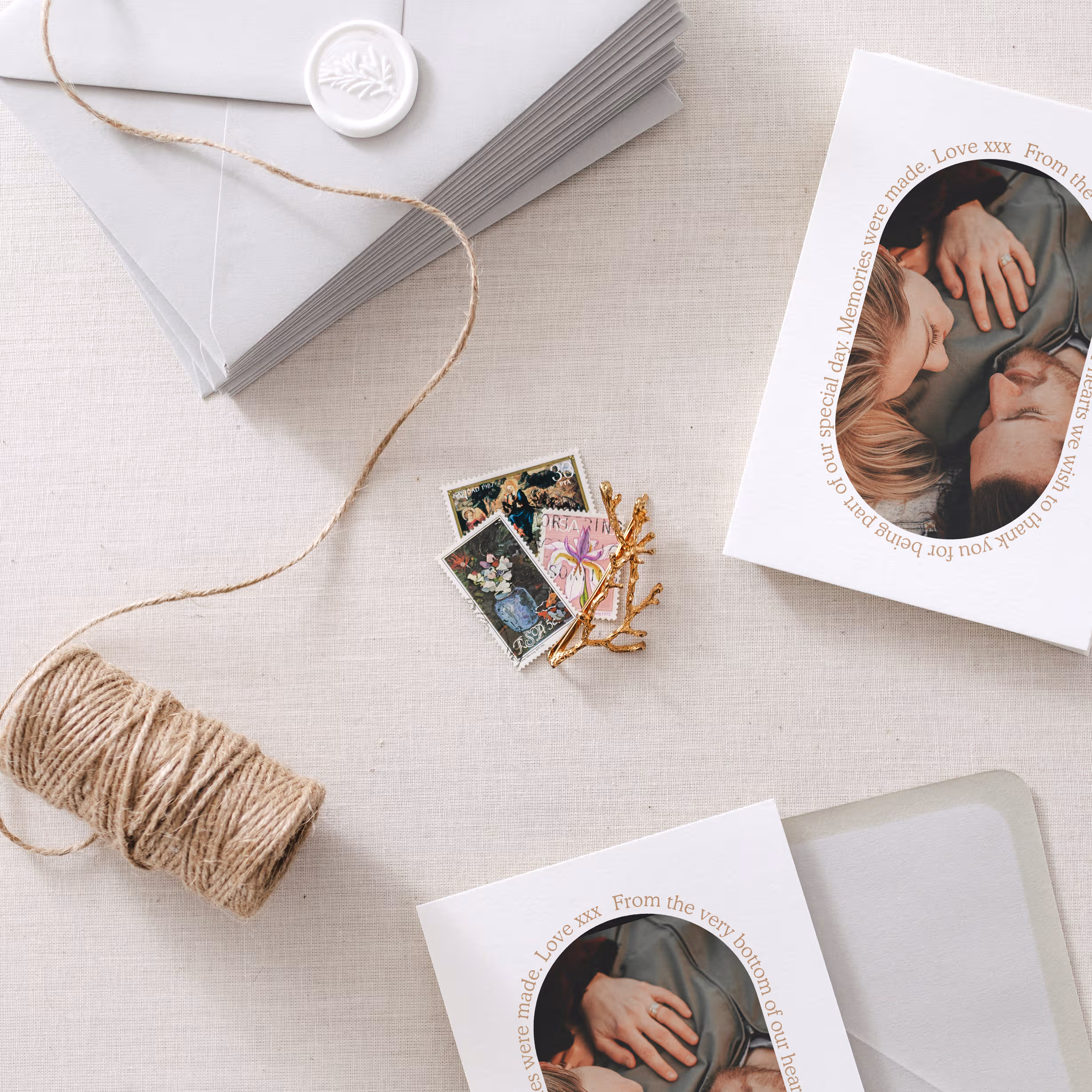 Sona Thank You Card (Folded or Flat) - Image 5