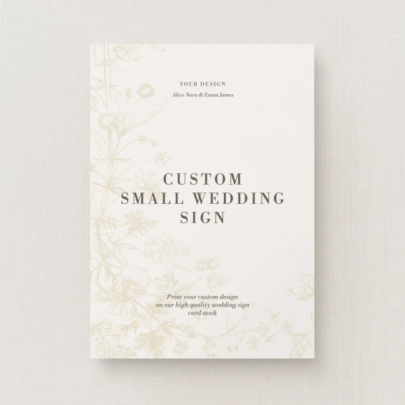 Caell Collection Custom Small Sign