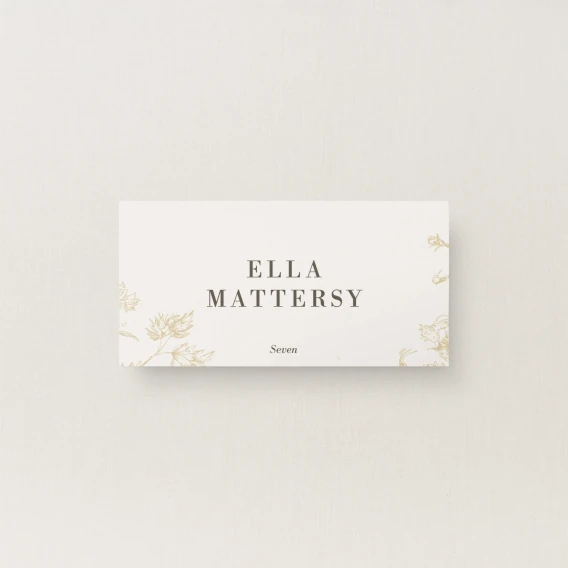 Caell Collection Place Card