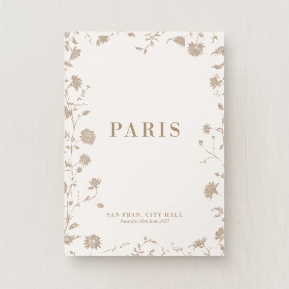 Cassis Collection Table Name Sign