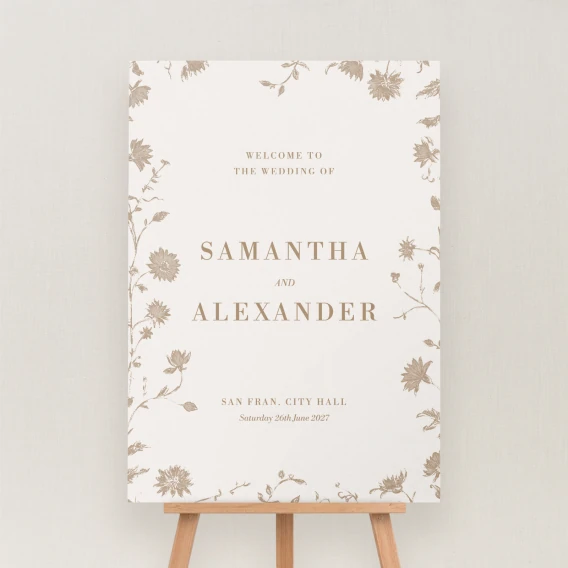 Cassis Collection Welcome Sign