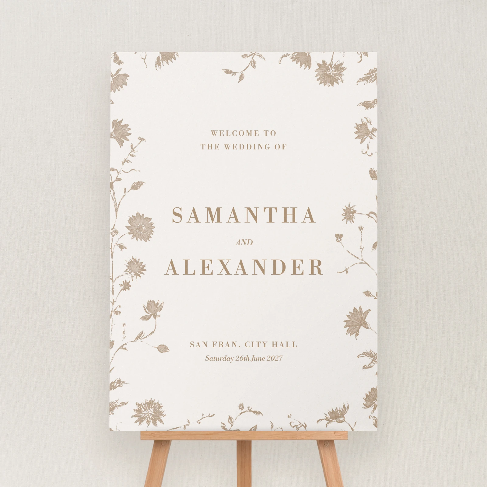 Cassis Collection Welcome Sign