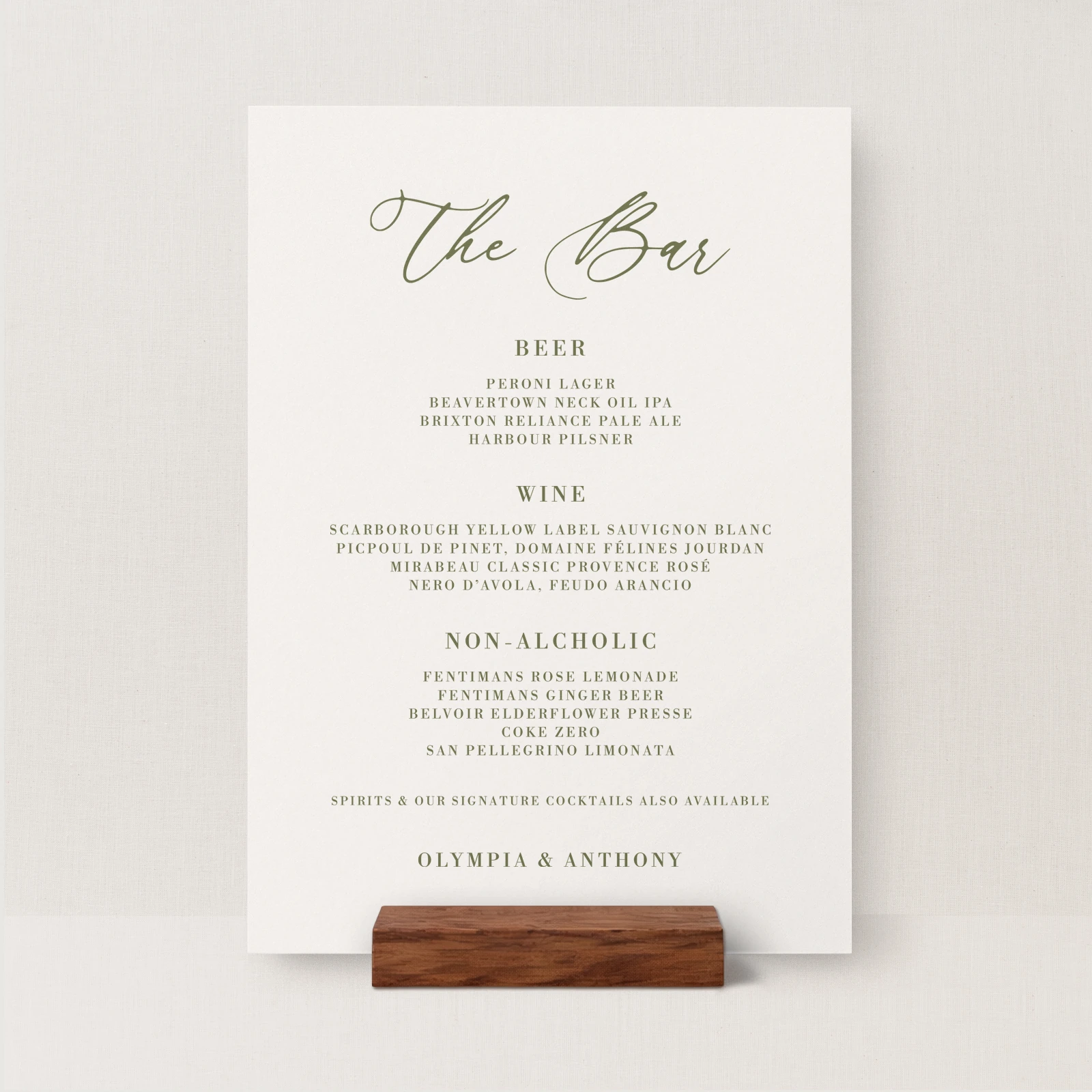 Civita Collection Drinks Menu - Image 2