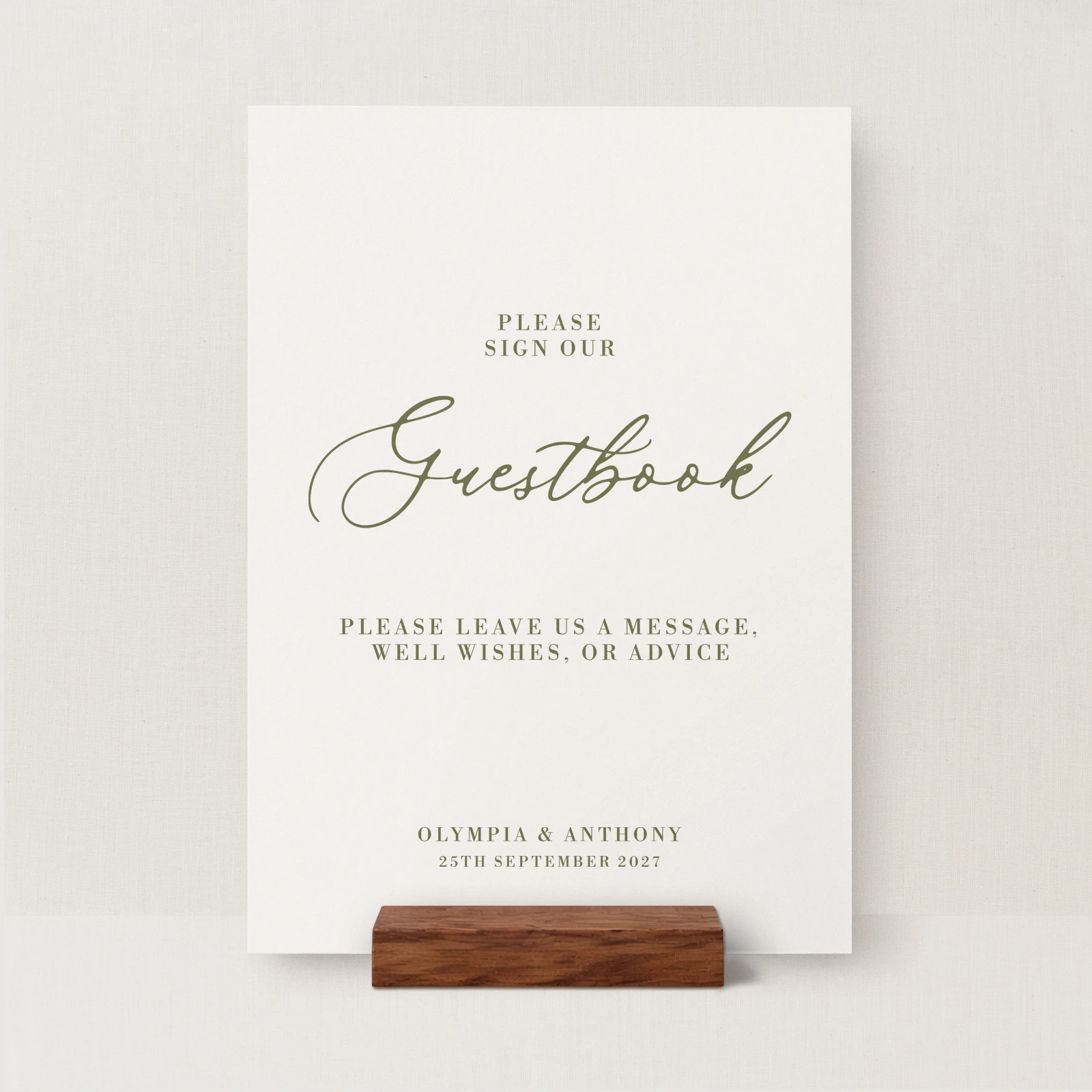 Civita Collection Guest Book Sign - Image 2
