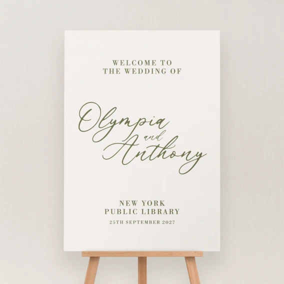Civita Collection Welcome Sign