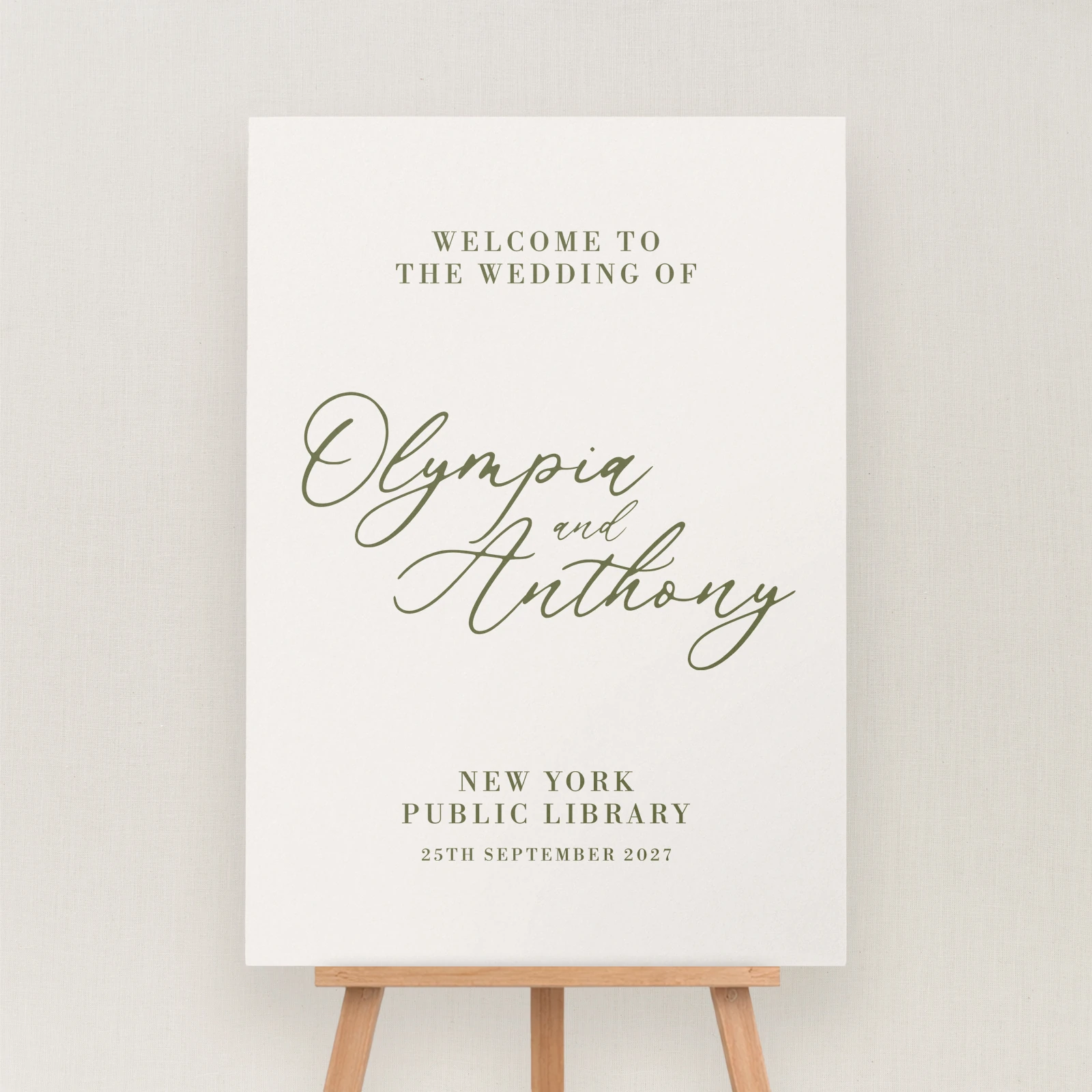 Civita Collection Welcome Sign