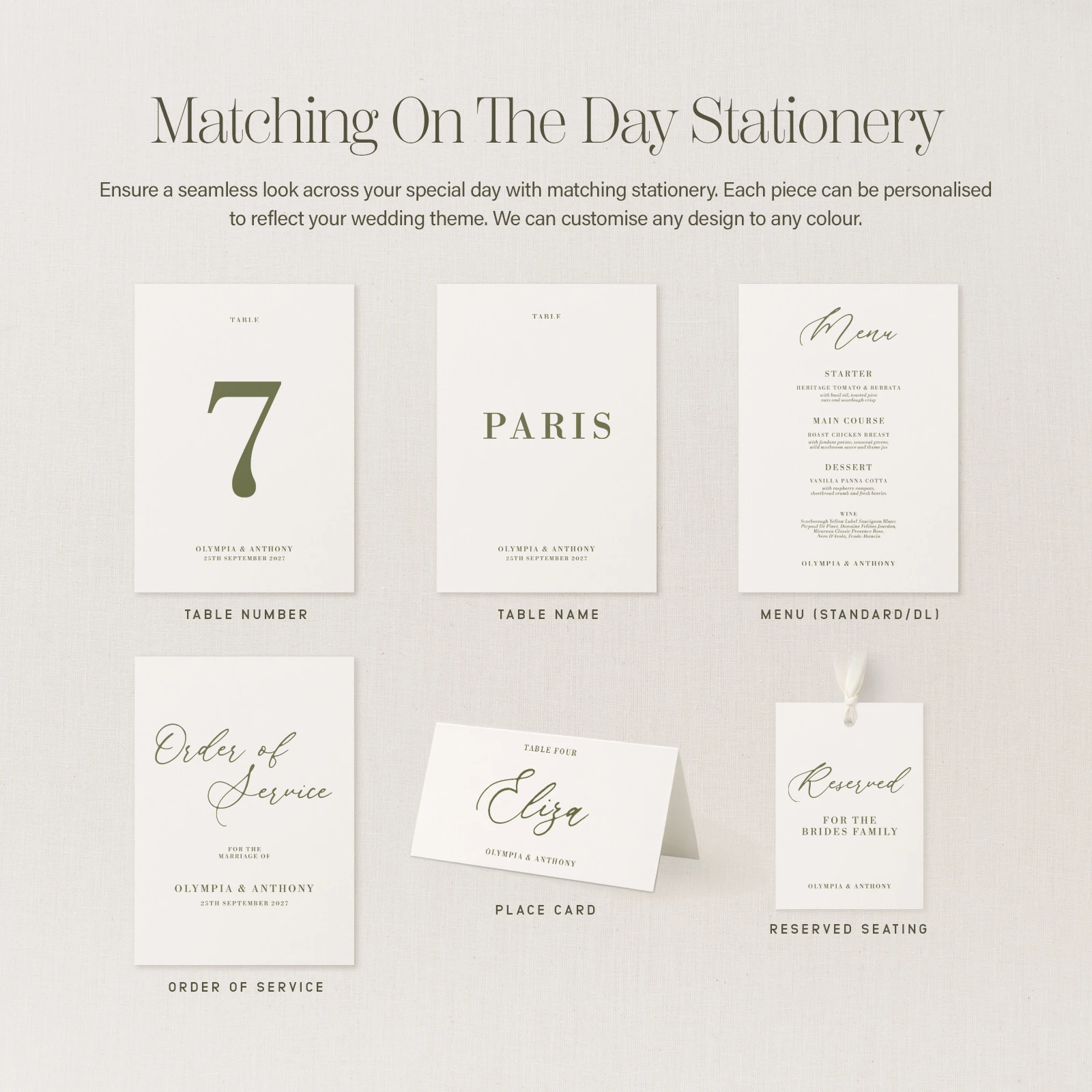 Civita Collection Wedding Cake Sign - Image 6