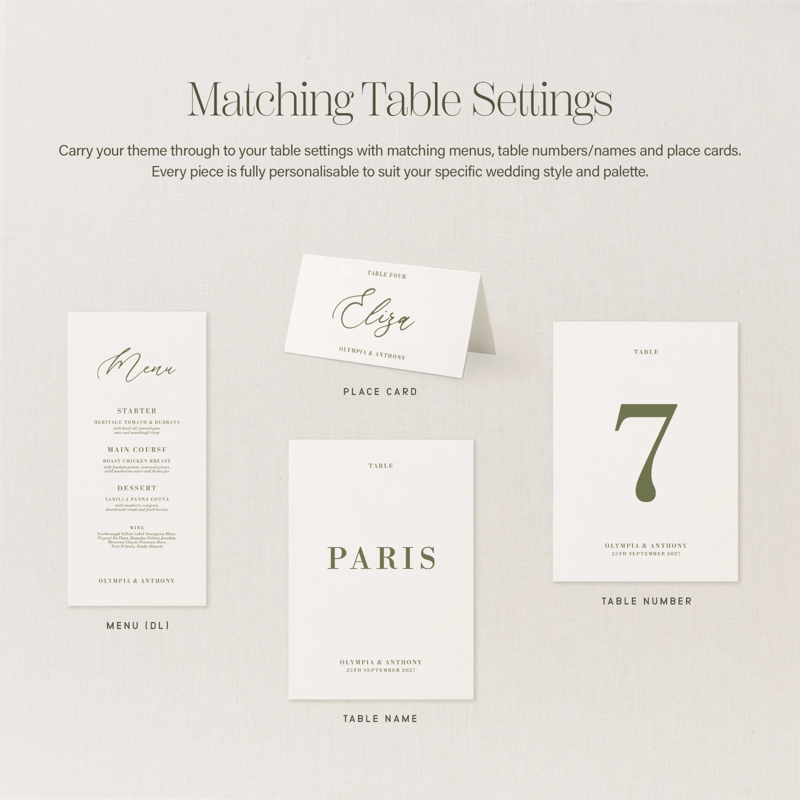 Civita Collection Wedding Cake Sign - Image 7