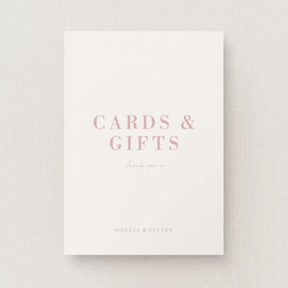 Corciano Collection Cards & Gifts Sign
