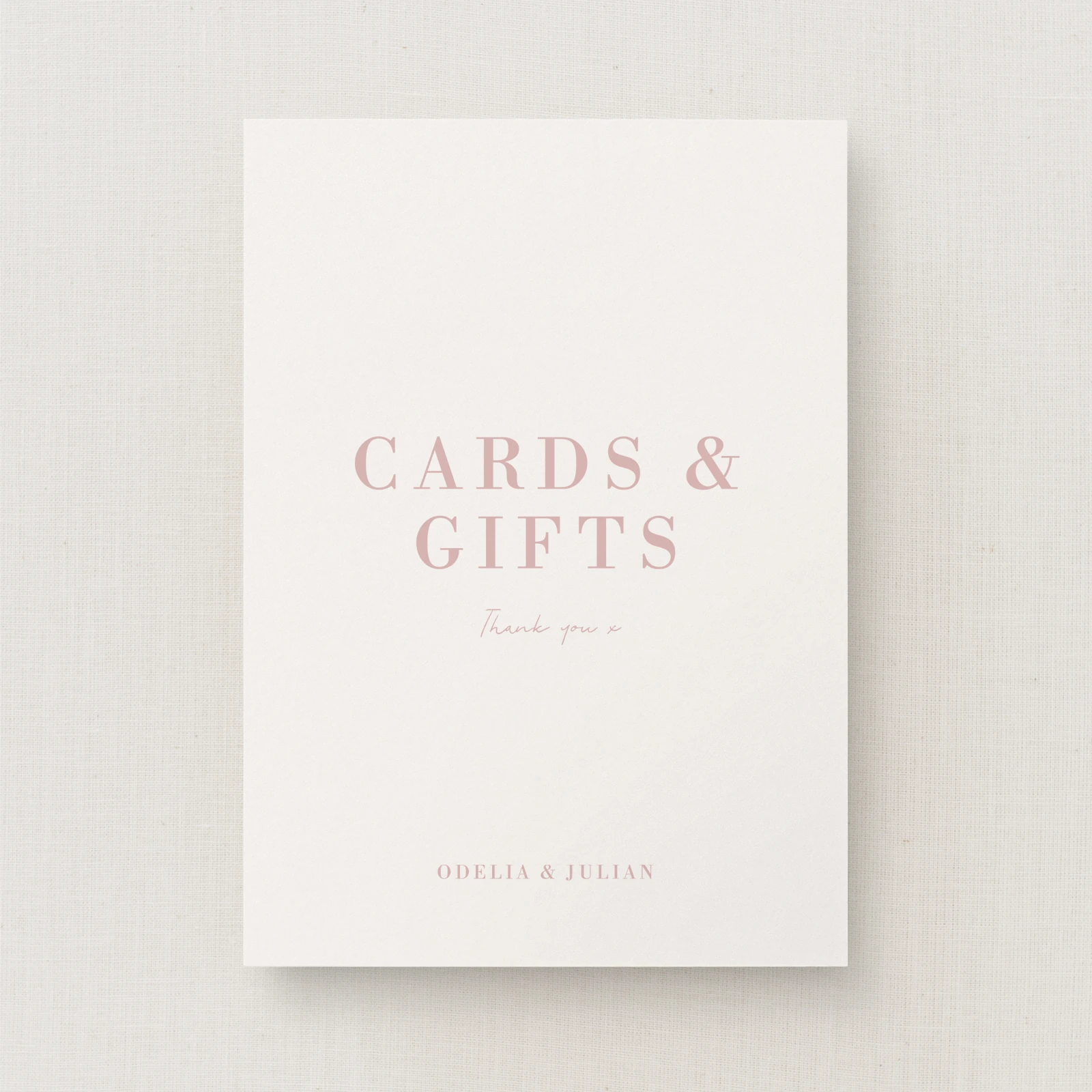 Corciano Collection Cards & Gifts Sign