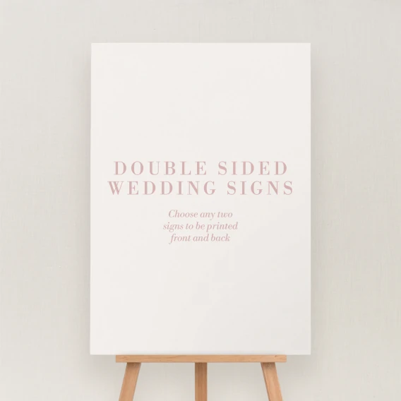 Corciano Collection Double Sided Sign