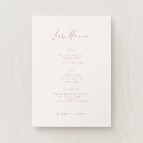 Corciano Collection Drinks Menu