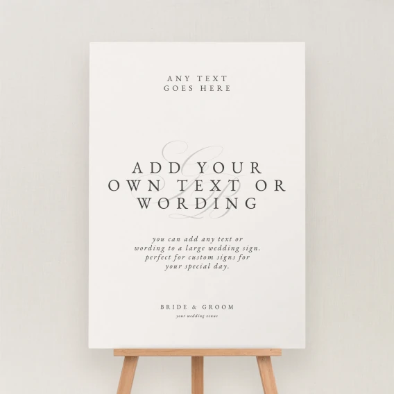 Danto Collection Custom Large Sign