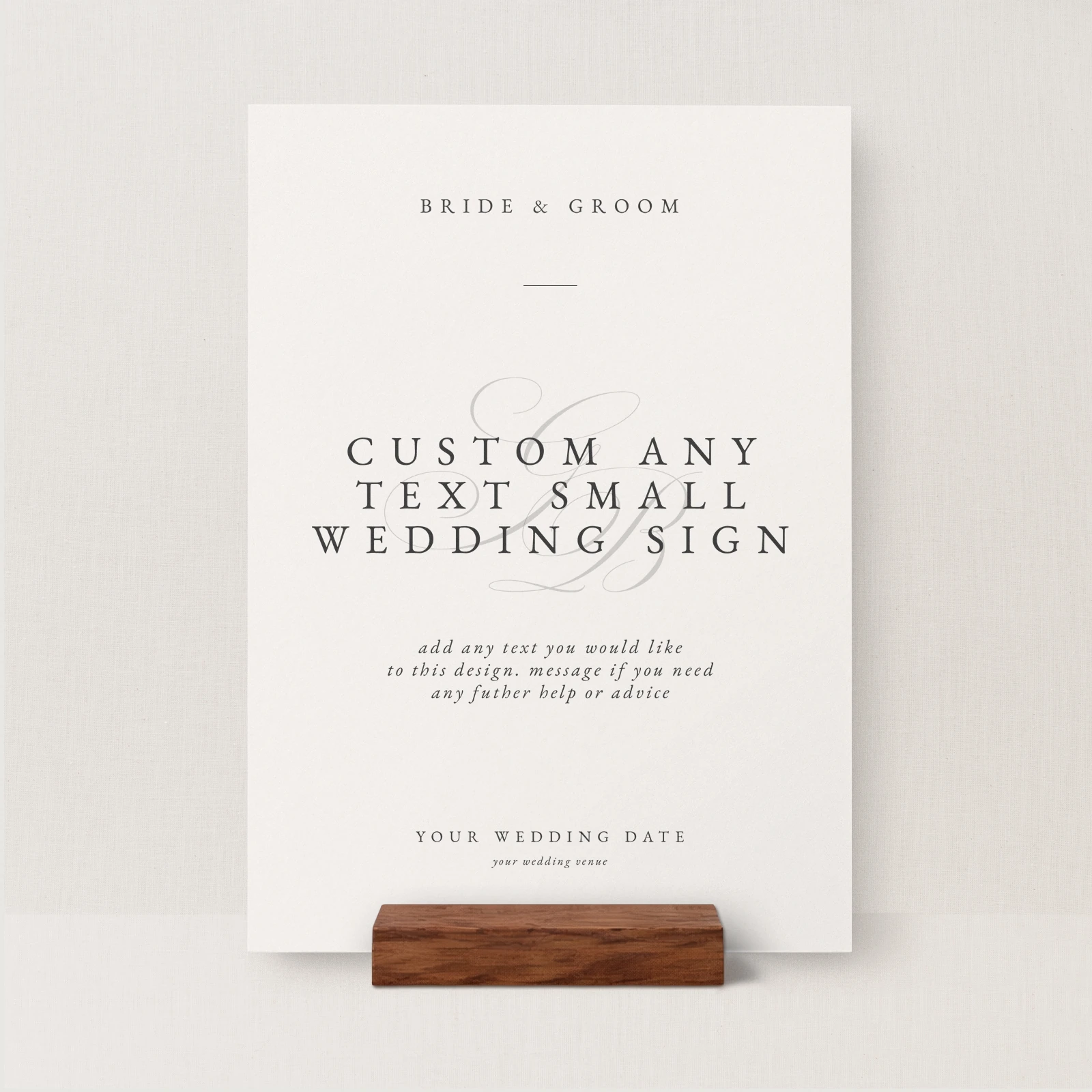 Danto Collection Custom Small Sign - Image 2