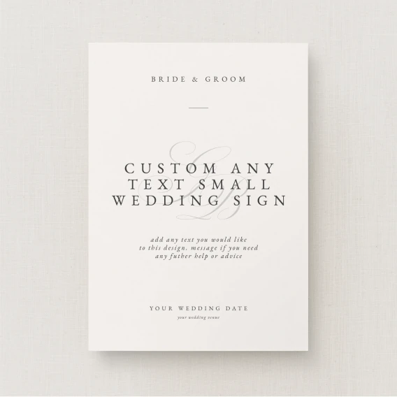 Danto Collection Custom Small Sign
