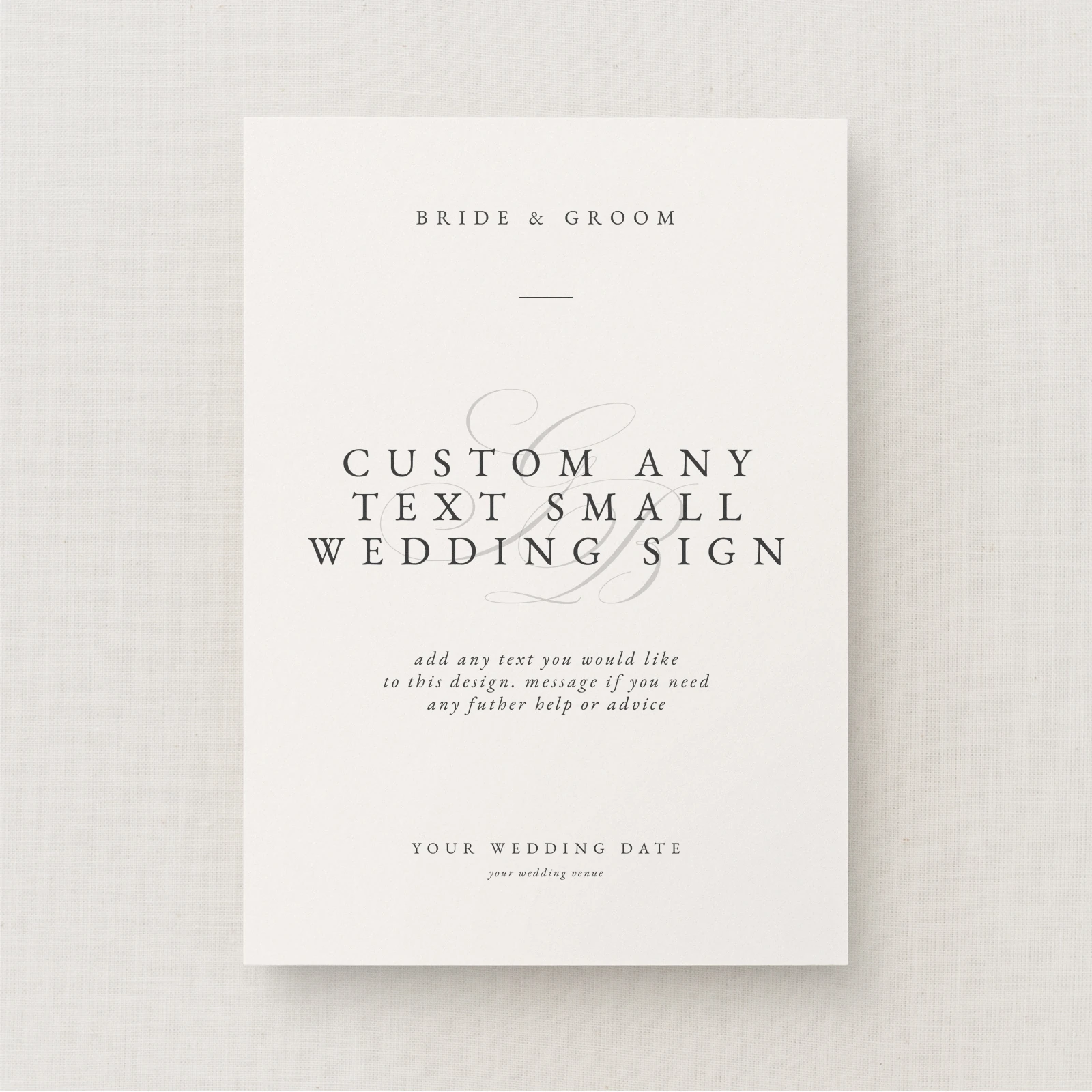 Danto Collection Custom Small Sign
