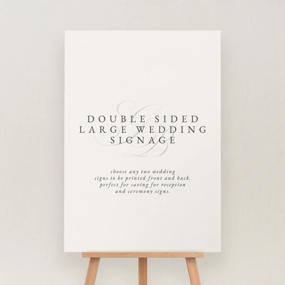 Danto Collection Double Sided Sign