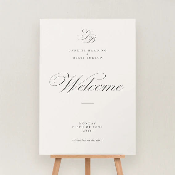 Danto Collection Welcome Sign