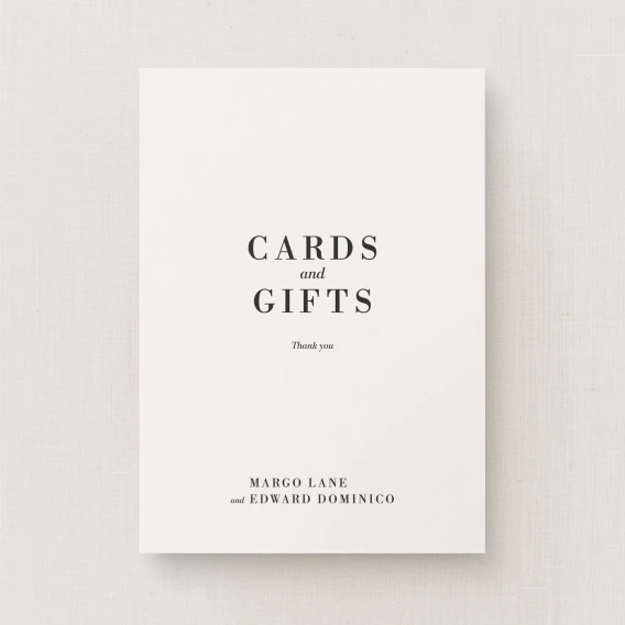Hagen Collection Cards & Gifts Sign