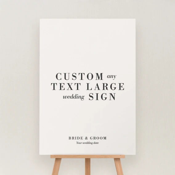 Hagen Collection Custom Large Sign
