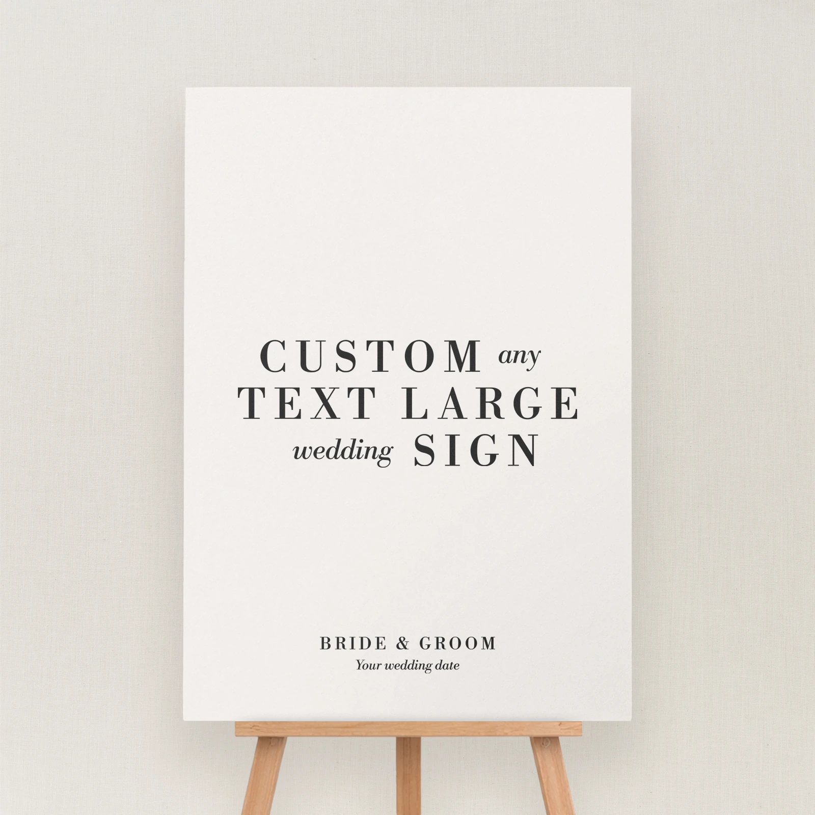 Hagen Collection Custom Large Sign
