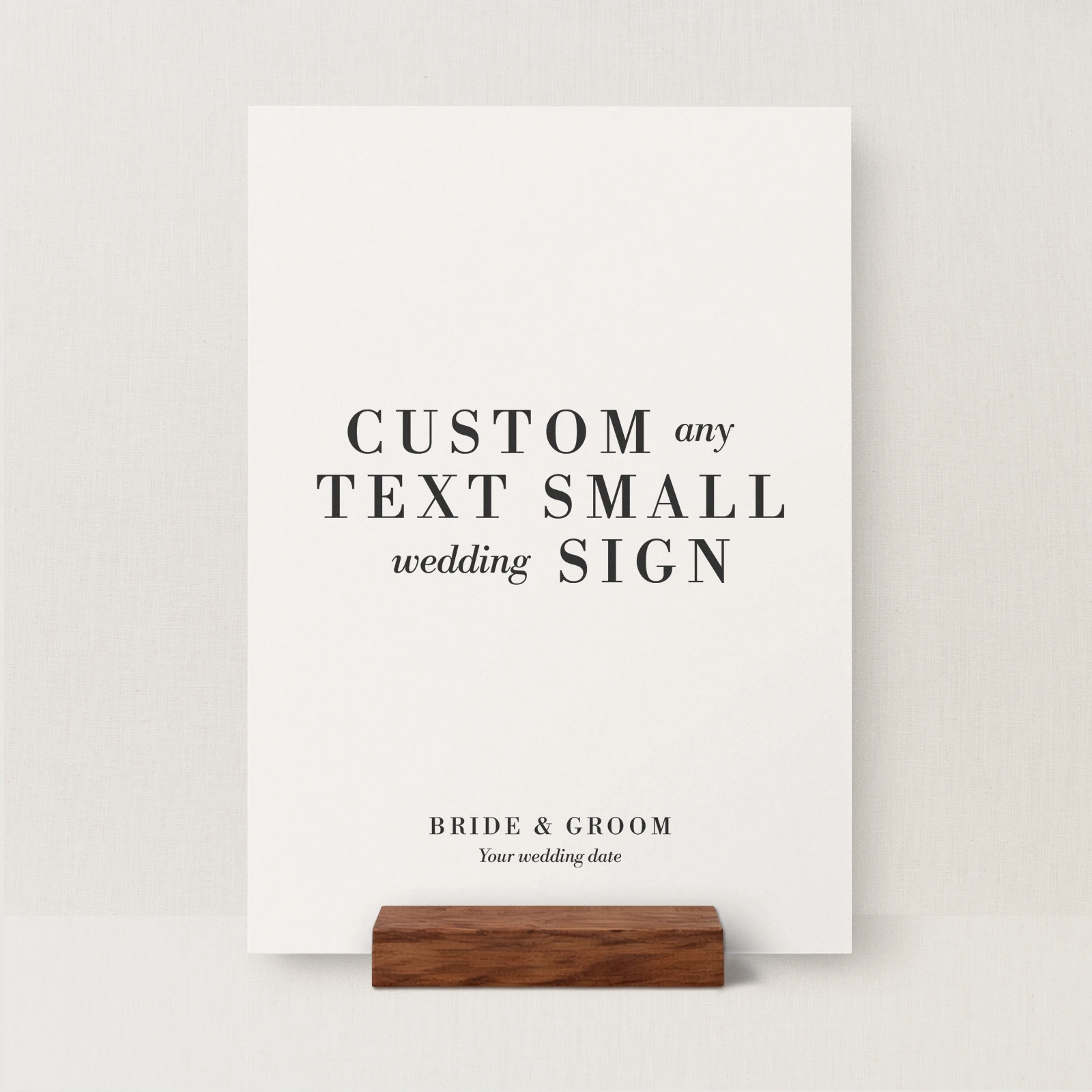 Hagen Collection Custom Small Sign - Image 2