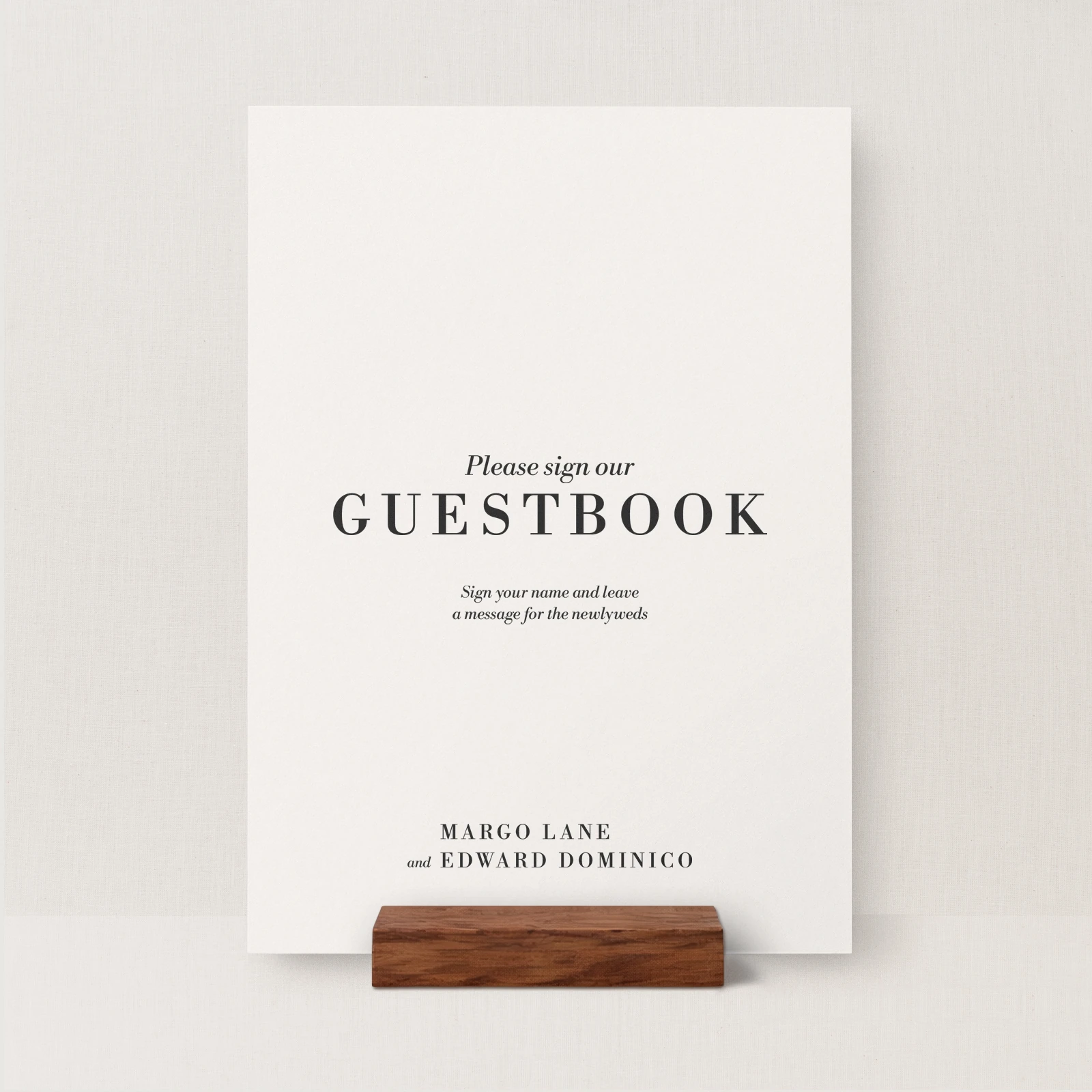 Hagen Collection Guest Book Sign - Image 2