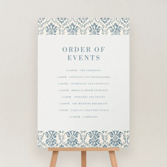 Sarlet Collection Order of the Day Sign