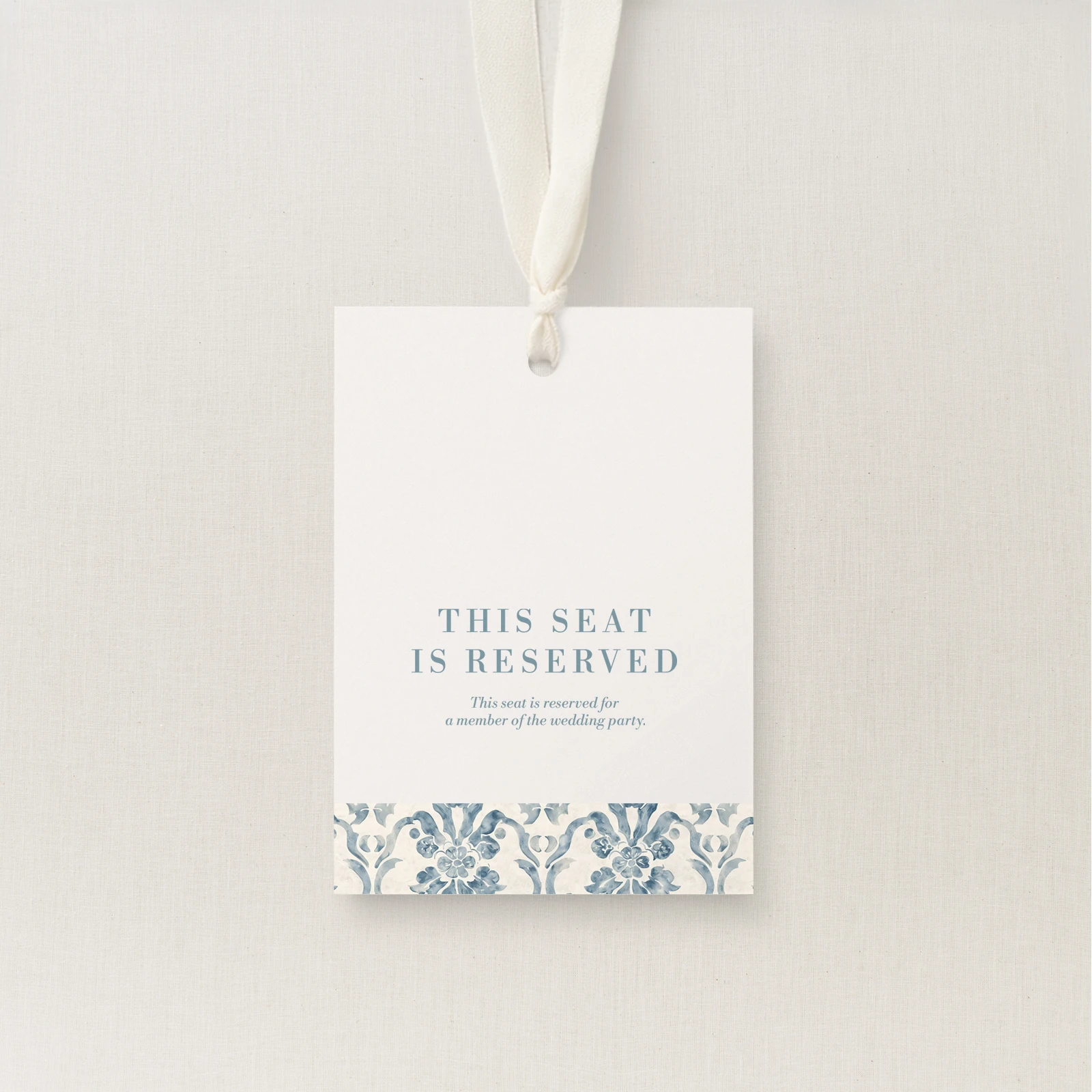 Sarlet Collection Reserved Seating Tag