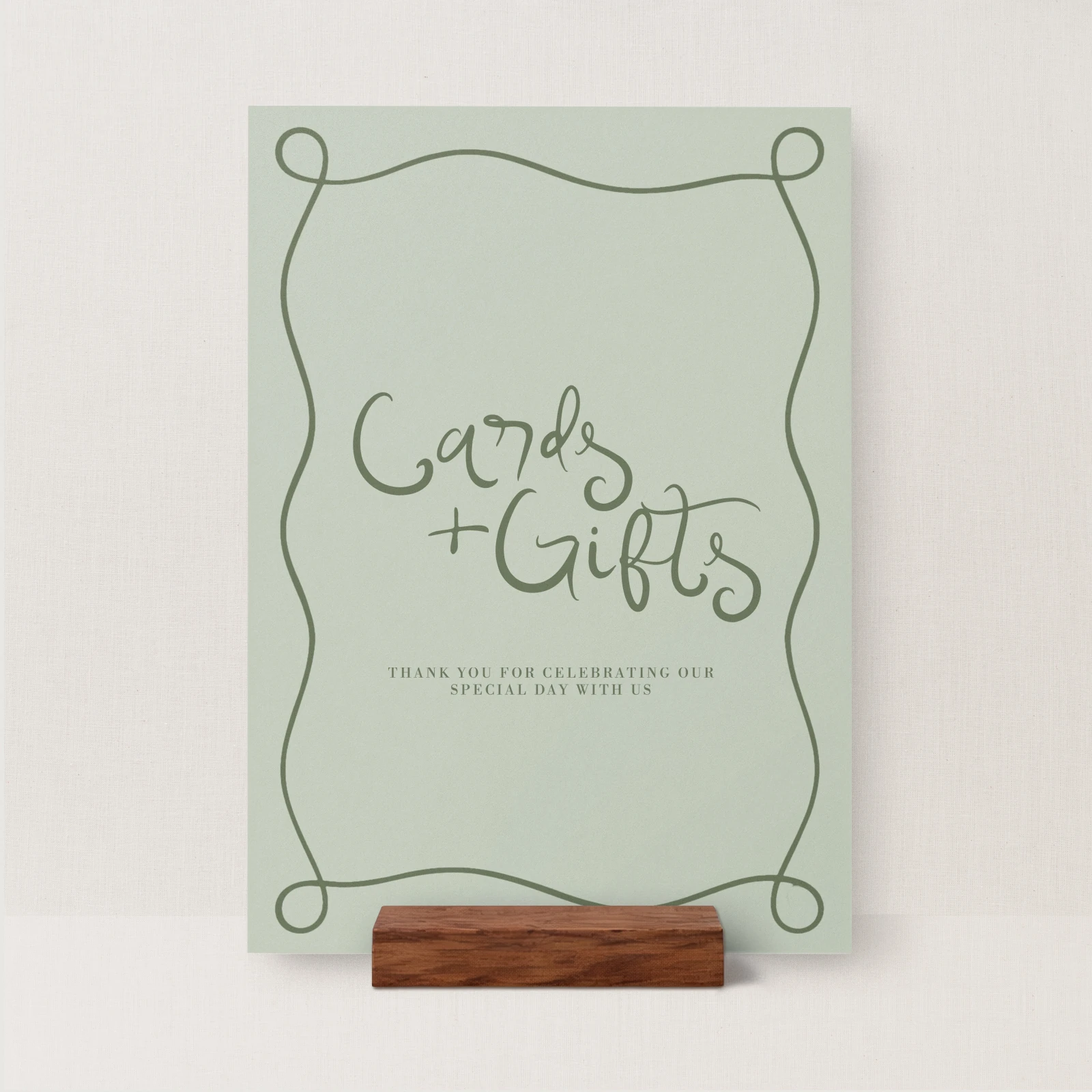 Serenata Collection Cards & Gifts Sign - Image 2