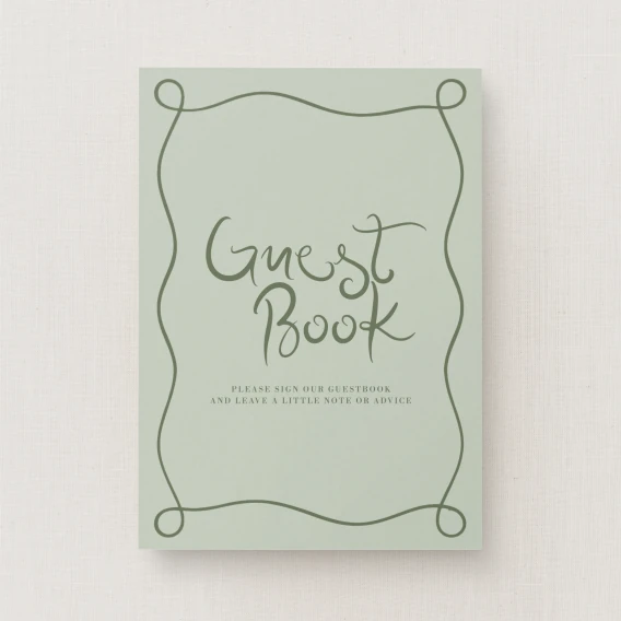 Serenata Collection Guest Book Sign