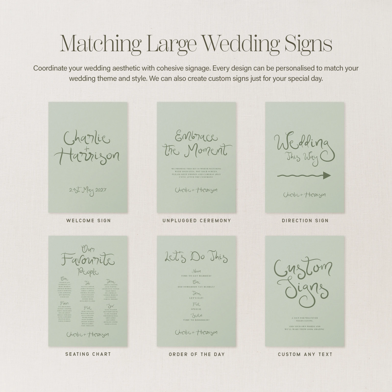 Serenata Collection Place Card - Image 7