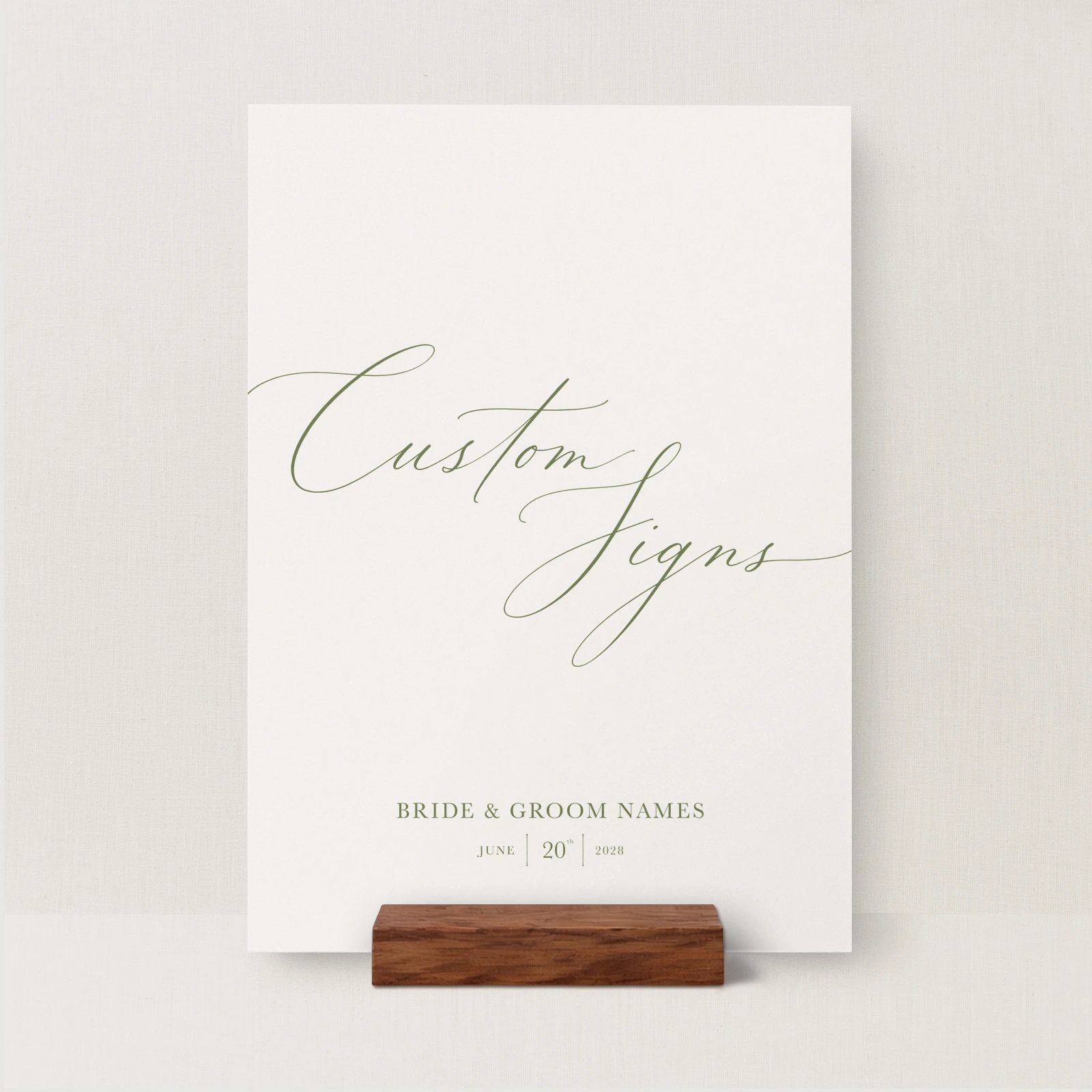 Suno Collection Custom Small Sign - Image 2