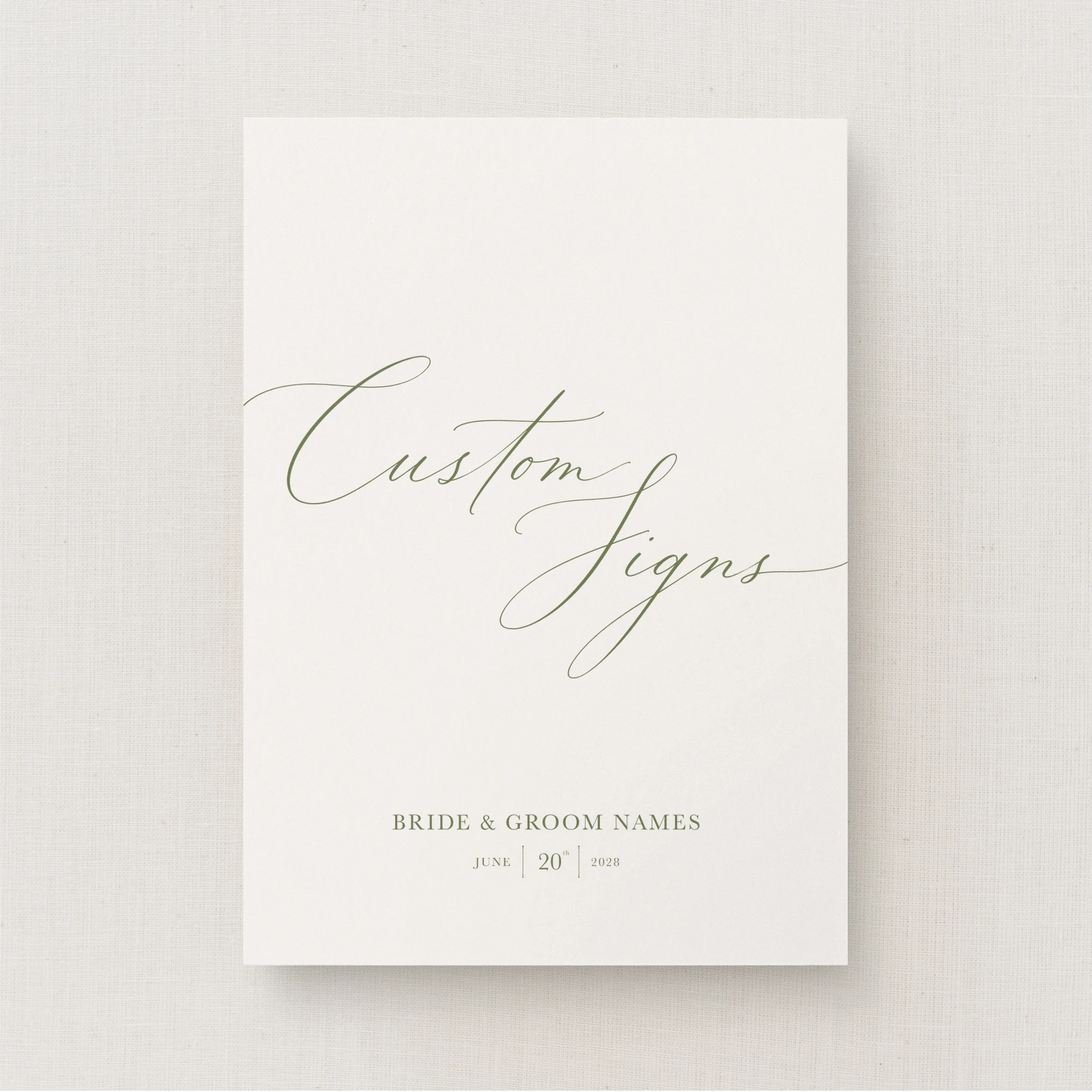 Suno Collection Custom Small Sign