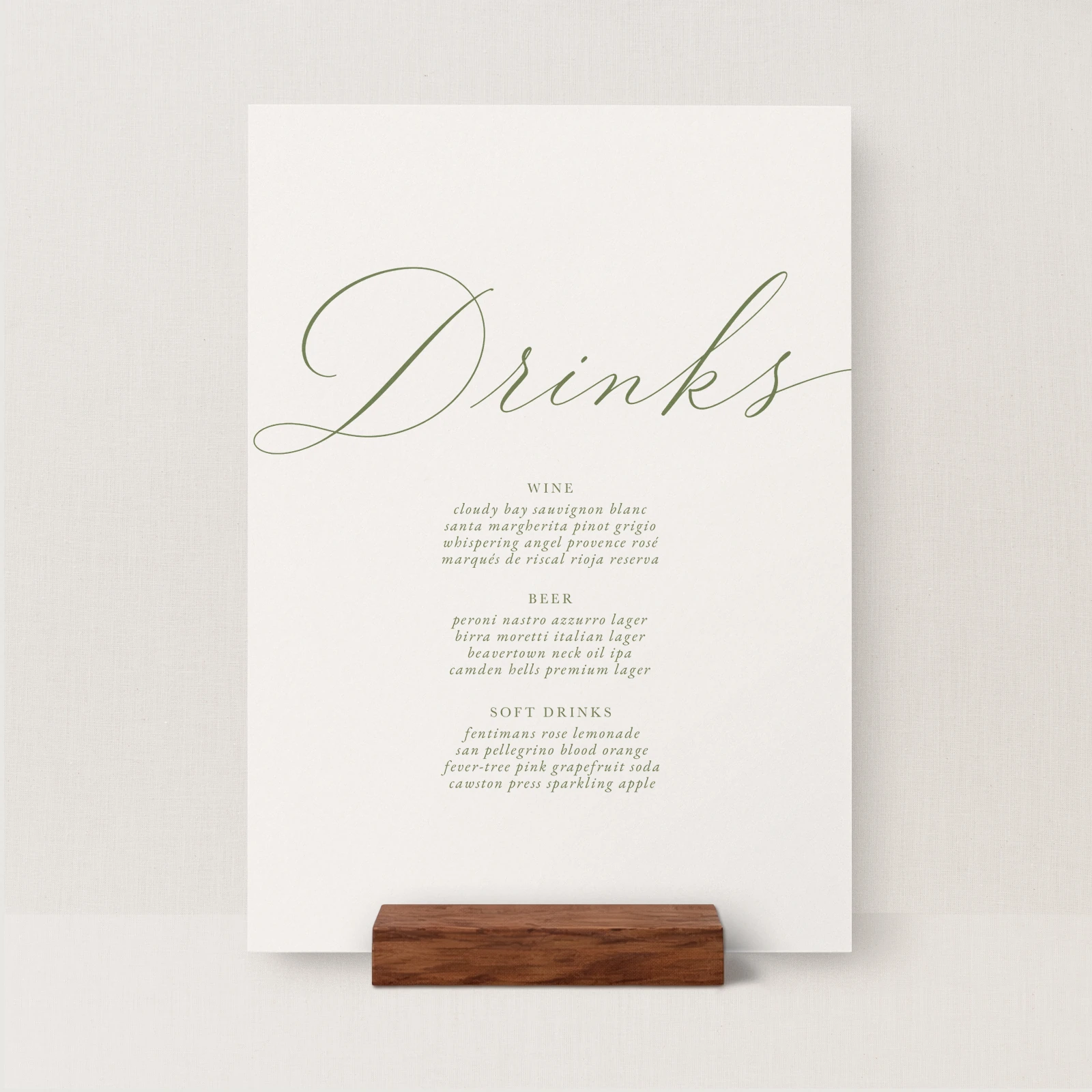 Suno Collection Drinks Menu - Image 2