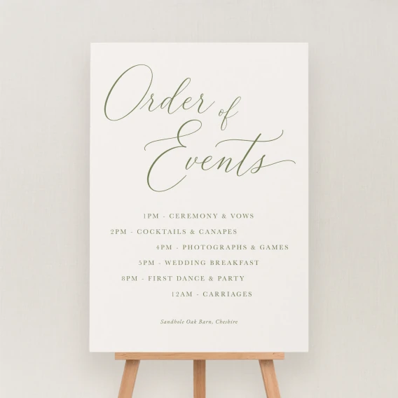 Suno Collection Order of the Day Sign