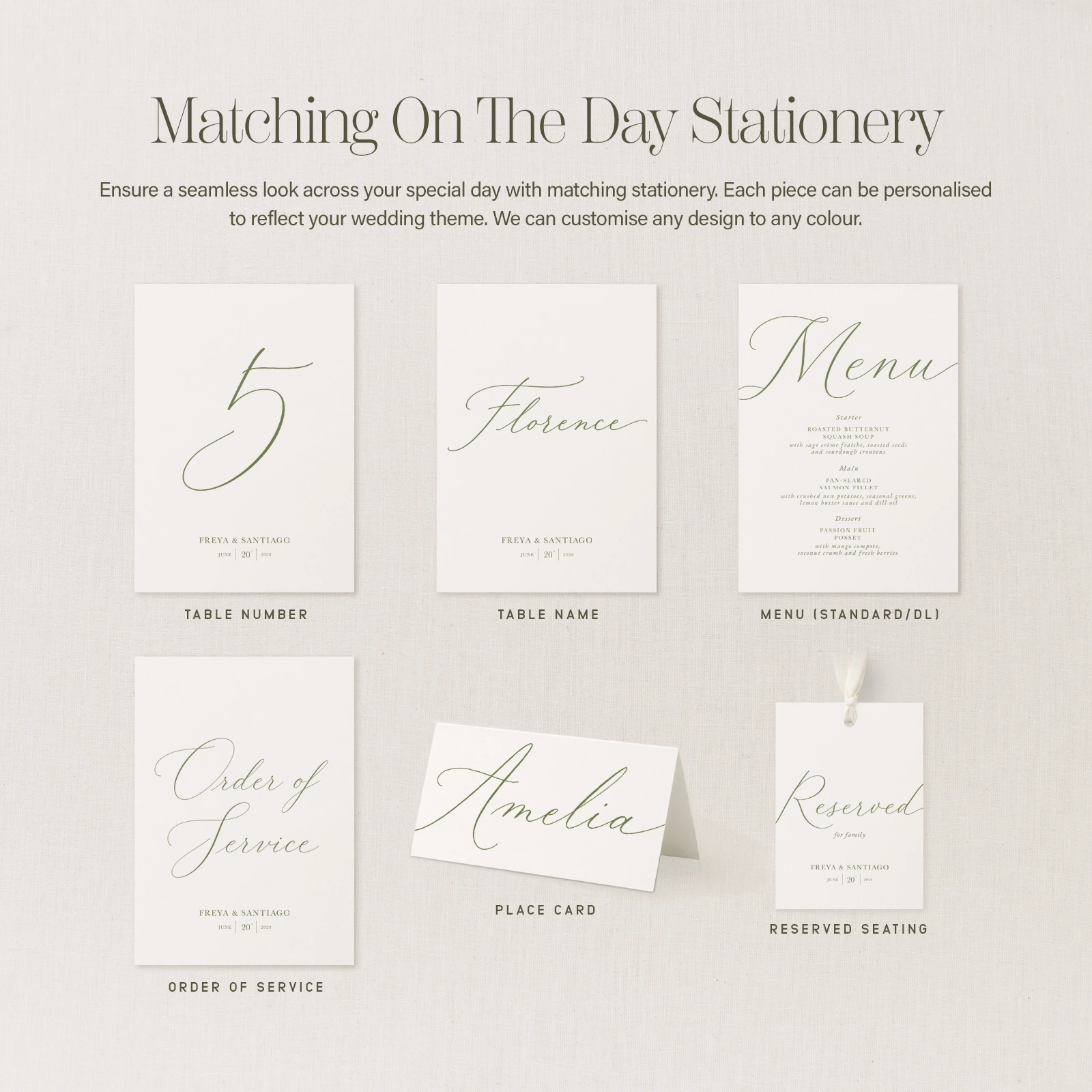 Suno Collection Table Number Sign - Image 7