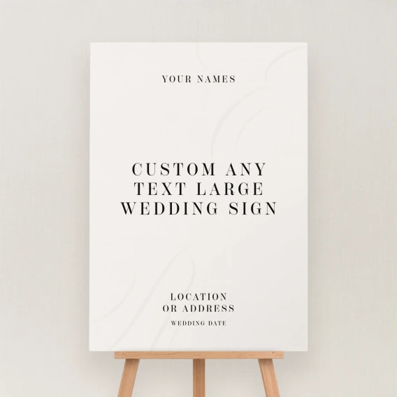 Tamara Collection Custom Large Sign